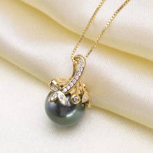 Nueva llegada perla exquisita montajes colgantes, hallazgos colgantes, ajustes colgantes piezas de joyería accesorios mujer 2024 - compra barato