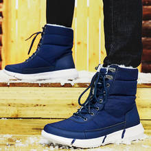 Botas masculinas reetene antiderrapante, botas de cano curto retrô masculinas para inverno, calçado de neve e inverno 2024 - compre barato