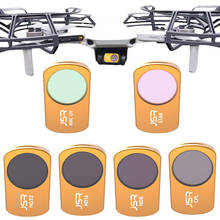 Фильтр для DJI Mavic Mini Filters UV/CPL/ND8/ND16/32/64 круговой набор нейтральной плотности Mavic Mini для DJI Camera Accessories 2024 - купить недорого