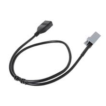 Aux USB Audio Cable Adapter Female Port Extension Wire For Honda Civic Jazz CR-V 2024 - buy cheap
