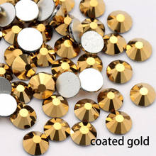 2.0mm Glass Rhinestone Strass Nail Art Decorations Crystal Flatback 3D Charms Accessories 2024 - buy cheap