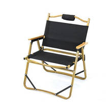 Outdoor Portable Folding Beech Chair Garden Moon Chairs Wooden Ultralight Camping Fishing Picnic Chair 2024 - buy cheap