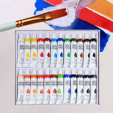 24 Colors Professional Acrylic Paint Color Set Pigment For Artists Paints Drawing Painting Pigment Color Pigment Set 00100 2024 - buy cheap