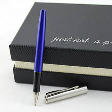 High-end luxury Roller Ball Pen with Gift Box Silver and Gold Clip 0.5mm Sign Pens The Best Gift for Business and Student 2024 - buy cheap