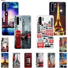 Eiffel Oil Paris London SOFT TPU Silicone Phone Case for Huawei Y9S Y7P Y6S P40 P30 Pro P20 lite Nova 5t 5 6 3e P-SMart Z cover 2024 - купить недорого
