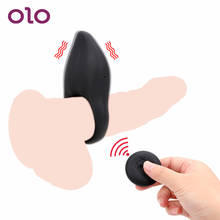 OLO 10 Speed Penis Ring Vibrator Vibrating Cock Ring Delay Ejaculation USB Charged Clitoris Stimulator Sex Toys for Men Gay 2024 - buy cheap