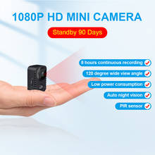 Minicâmera de vídeo oculta com visão noturna, 1080p, hd, auto, sensor de movimento, espia, microcâmera, suporte para cartão tf oculto 2024 - compre barato