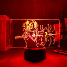 3D remote control desk lamp Anime Hunter X Hunter Feitan Lamp for Kids Bedroom Decor Led Night Light Touch Sensor Nightlight 2024 - buy cheap