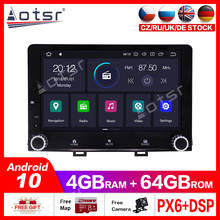 Android10.0 4G+64GB car GPS multimedia DVD Player Radio For KIA RIO 2017 -2018 car GPS Navigation Radio Stereos headunit DSP 2024 - buy cheap
