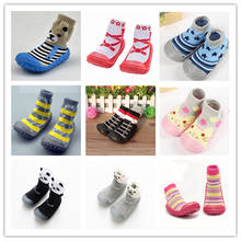 New Girl Boy Non-Slip Floor Socks Newborn Baby Floor Socks Kids Socks Soft Bottom Rubber Bottom Children Baby Socks 2024 - buy cheap