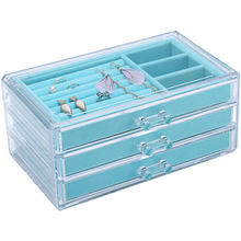 Fashion jewelry box ring case gift organizer box Bracelet storage Necklace jewellery box holder 2024 - buy cheap