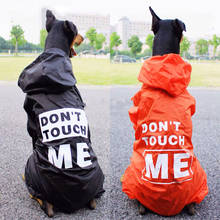 Dog Raincoat Large Dog Rain Coat Pet Clothes Puppy Doberman Labrador Waterproof Golden Retriever Jacket Pet Supplies 2024 - buy cheap