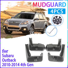 Guardabarros para coche, accesorios para Subaru Outback 2010, 2011, 2012, 2013, 4 Uds. 2024 - compra barato