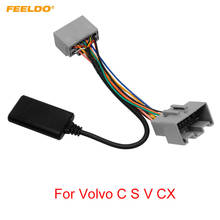 FEELDO Car Bluetooth Module AUX-in Audio MP3 Music Adapter For Volvo C S V CX Series Stereo Wire Harness 2024 - buy cheap