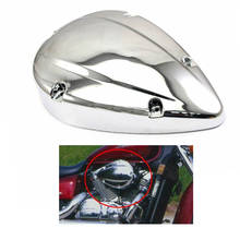 Para Honda Shadow Aero ACE VT 750 VT400 VT750 2004-2012 Plástico ABS Da Motocicleta Chrome Filtro de Admissão De Ar Mais Limpo cobrir 2024 - compre barato