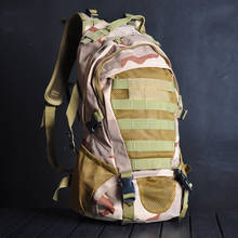 Mochila militar tática anti-arranhões, bolsa de ombro com estampa de oxford, esportiva para caminhada, escalada e trilhas ao ar livre 2024 - compre barato