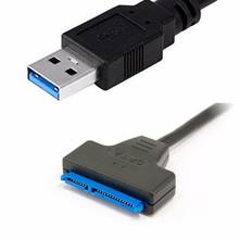 USB 3.0 SATA 3 Cable Sata to USB 3.0 Adapter Up to 6 Gbps Support for 2.5 Inch External SSD HDD Hard Drive 22 Pin Sata III Cable 2024 - buy cheap
