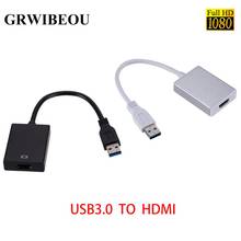 USB 3.0 To HDMI External  Video Graphic Card  Converter Cable For Windows 7/8/10 PC 1080P  Multi Monitor Display HDTV Adapter 2024 - buy cheap