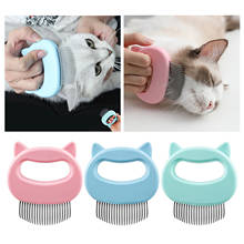 Dog Cat Comb Grooming Massage Brush Hair Removal Cleaning Tool Pets Fur Cleaner 2024 - buy cheap