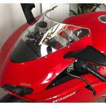 Windscreen For Ducati 848 1098 1198 S R 2007 2008 2009 2010 2011 2012 2013 Screen Deflectors Windshield Smoke Iridium 2024 - buy cheap