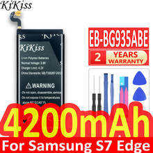 KiKiss-batería Original para Samsung GALAXY S7 Edge G9350 G935FD, batería de SM-G935F de 4200mAh, EB-BG935ABE 2024 - compra barato