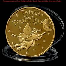 Twinkle the Tooth Fairy Coin Commemorative Coin Children Baby Gifts Souvenir for Art&Collectible Business Gift HG14308 2024 - buy cheap