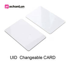 HaChanLun-Bloque de Chip de proximidad UID RFID 13,56 mhz, Sector 0, duplicador grabable, copia de tarjeta IC Tag, pegatina, llavero, anillo de ficha, 50 Uds. 2024 - compra barato