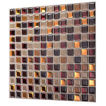 Magic Gel Tiles Self Stick Mosaic Tile for Kitchen and Bathroom Backsplash Creative Brick Crystal Wallpaper  - 1 Sheet 2024 - buy cheap