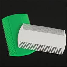 Double Sided Nit Fine Tooth Head Lice Hair Combs for Kids Pet dog Flea Plastic Comb Hair Grooming Slicker Comb Gilling Brush Hot 2024 - buy cheap