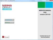 ForkLift Service Manual 11-2013 For NISSAN 2024 - compra barato