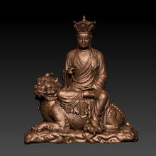 3D carved figure sculpture 3d model for cnc machine in STL file format Tang Sanzang Monk 2024 - buy cheap