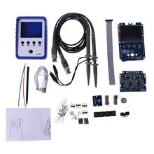 Osciloscópio portátil de 2 canais, kits diy, gerador de função dds, tela de toque, 200khz 2024 - compre barato