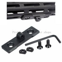 2.33 inch Tactical Keymod M-LOK Mount Handguard Adapter AR15 Rifle Accessoire Picatinny Rail voor Hunting Accessoires