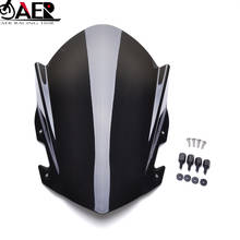 Motorcycle Windshield Wind Deflector Windscreen for RC125 RC200 RC390 2014 2015 2016 2017 2018 RC 125 200 390 2024 - buy cheap