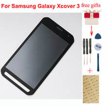 Для Samsung Galaxy Xcover 3 SM-G388F G388 G388F сенсорный экран дигитайзер стеклянный датчик + ЖК-дисплей Панель модуль монитор в сборе 2024 - купить недорого