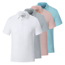 Camisa de Golf de manga corta para hombre, camisa deportiva de poliéster, 5 colores, XS-XXXL a elegir, ropa de ocio, nueva 2024 - compra barato