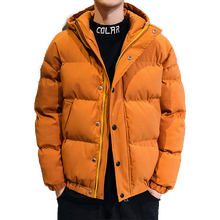 New winter thicken coat men jacket fashion cotton padded coats street  thick warm jackets hooded outerwear clothes male clothing 2024 - buy cheap