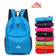 New fashion Foldable Travel Bag Casual outdoor backpack large capacity waterproof sports bag mountaineering hiking Weekend Bag 2024 - buy cheap