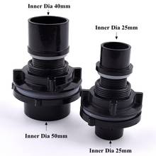 1PC Dark Grey PVC Pipe Split Type Water Tank Connector Home DIY Shrimp Nano Butt Fish Tank Joint Watering Pipe Fittings 2024 - buy cheap