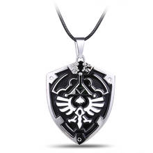 Angel Sword and Shield Archangel Wings Pendant Necklace Anime Women's Chain Necklace The Legend Game Vintage Accessories 2024 - buy cheap