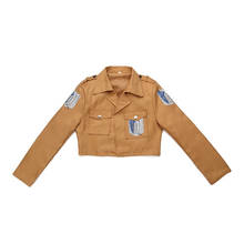 Chaqueta de ataque a los Titanes, abrigo Shingeki no Kyojin, trajes de Legión para Cosplay, chaqueta de alta calidad, chaqueta de Eren Mikasa 2024 - compra barato