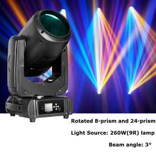 Dj Light 260W 9R Lyre Moving Head Light Beam Spot Light For Dj Disco Night Club Party Light Music Data Show Luces DMX Controller 2024 - buy cheap