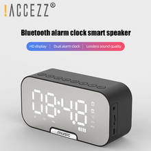 !ACCEZZ Wireless Bluetooth Speaker Support Call TF Cards Radio Time display Alarm Clock Bass Stereo Surround Outdoor Loudspeaker 2024 - buy cheap