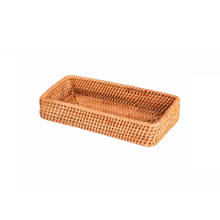 Food Storage Basket Home Breakfast Tray Manual Rattan Party Table Kitchen Snack Serving Bowl 2024 - buy cheap