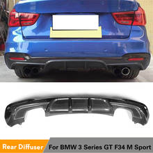 Alerón trasero de fibra de carbono/FRP para BMW Serie 3, parachoques deportivo de 4 puertas, estilo de coche, GT F34 M, 2014 - 2017 2024 - compra barato