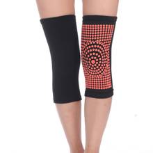 1 pair Self-Heating Knee Support  Elastic Anti-slip Knitted Warm Knee Brace For Arthritis Joint Pain Relief And Injury Recovery 2024 - buy cheap