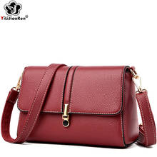 Famous Brand Crossbody Bags for Women Quality Leather Handbags and Messenger Bag New Elegant Shoulder Bag Women Sac A Main Femme 2024 - buy cheap