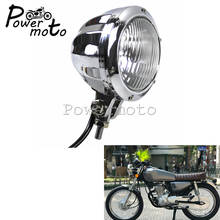 4.5" Motorcycle Waterproof Headlight H4 Phare Farol Moto Headlamp Head Light Fog Light For BMW Softail Cafe Racer Chopper Honda 2024 - buy cheap