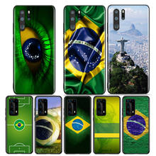 Brazil Brazilian flag Silicone Cover For Huawei P40 P30 P20 P10 P9 P8 Pro Plus Lite E Mini 2019 2017 Phone Case 2024 - buy cheap