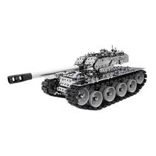 790Pcs+ 3D Mechanical Armoured Vehicle Tank  Puzzle Model Building Kit Metal Assembly Toy Children 2024 - buy cheap